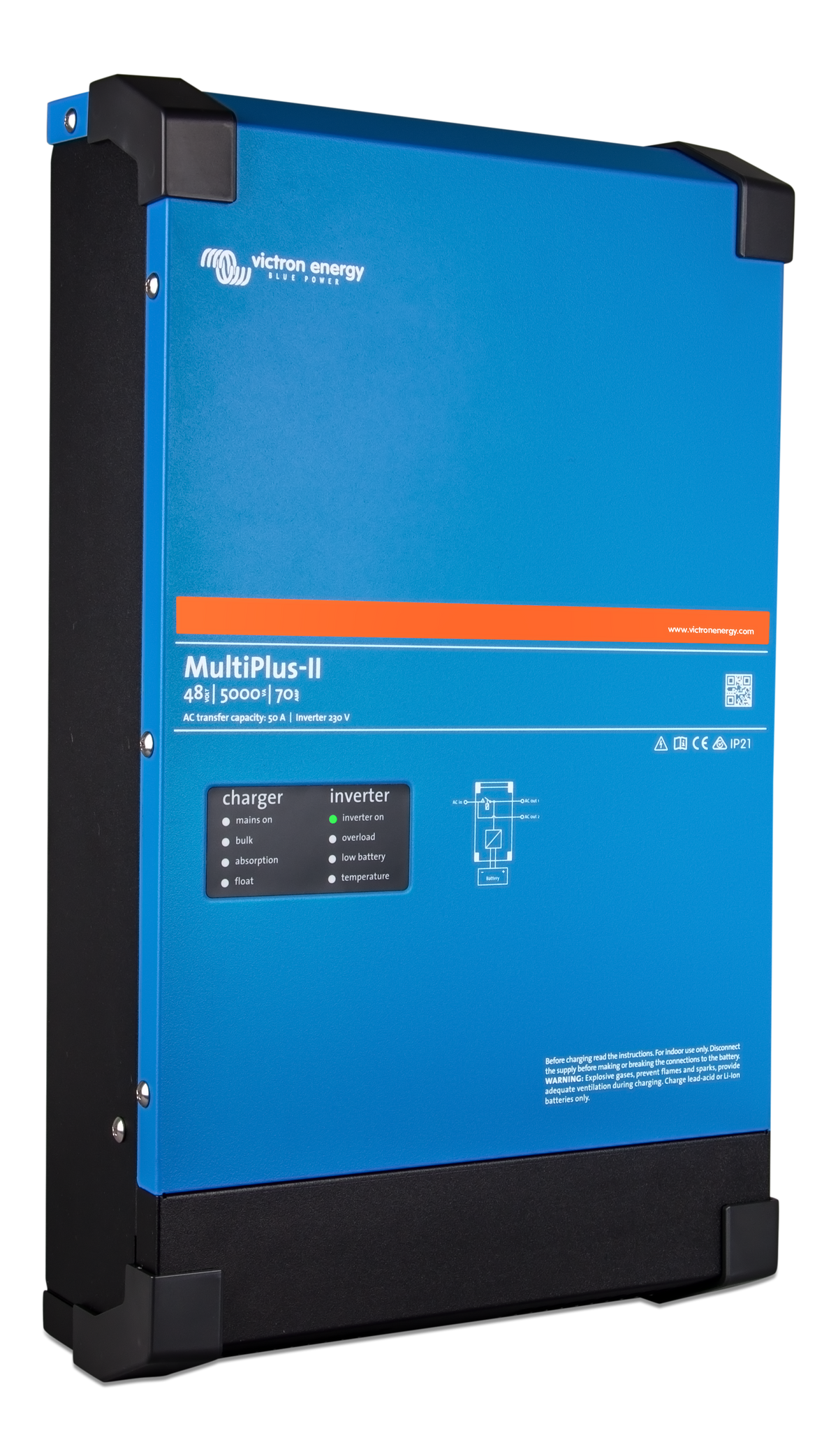 Victron MultiPlus-II 48/5000/70-50 right side