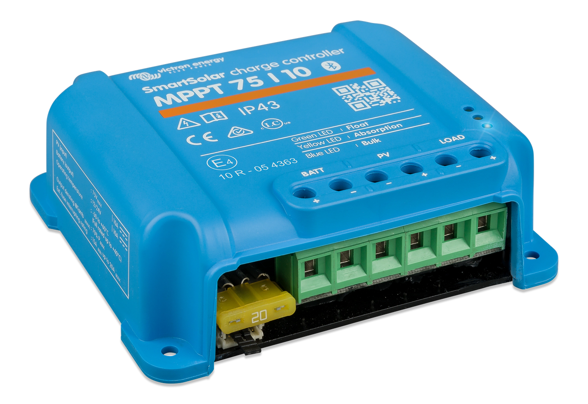 Victron SmartSolar MPPT 75/10, left