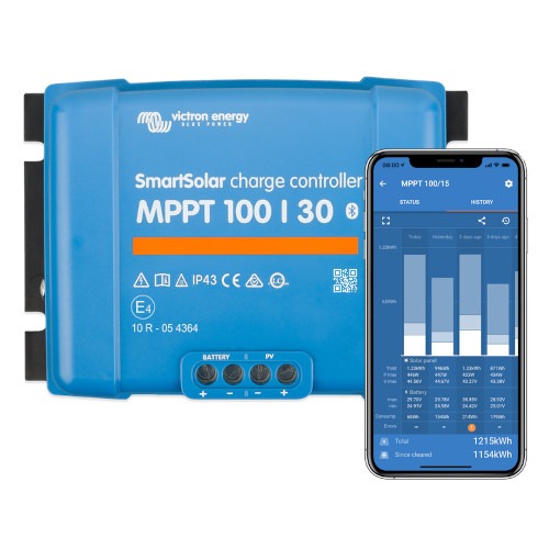 Victron SmartSolar MPPT 100/30, angle 3