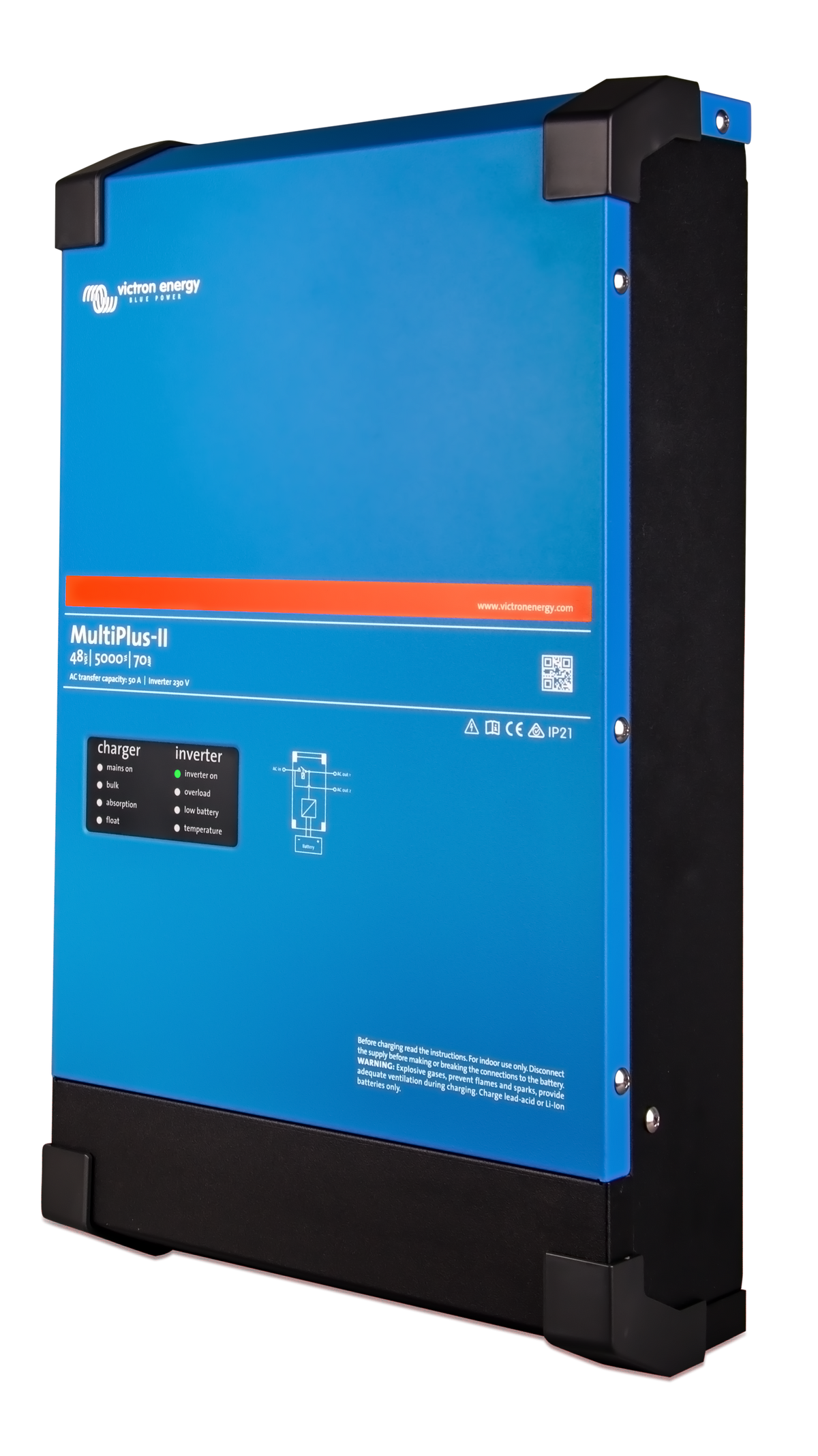 Victron MultiPlus-II 48/5000/70-50 left side