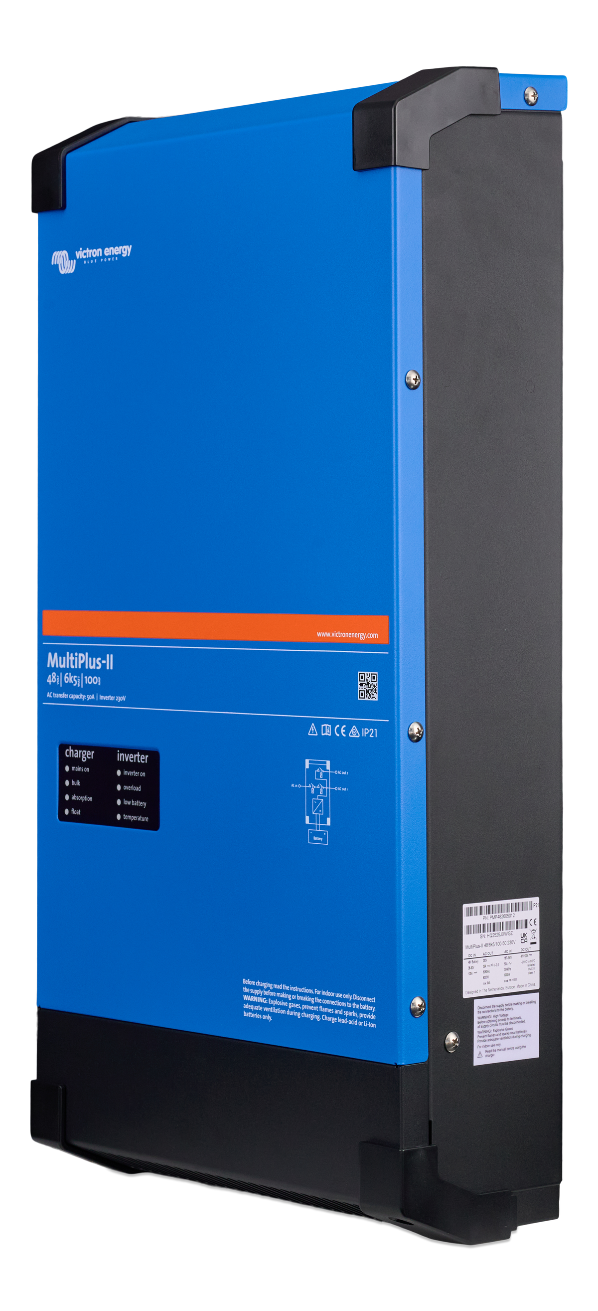 Victron MultiPlus-II 48/6500/100-50 left side