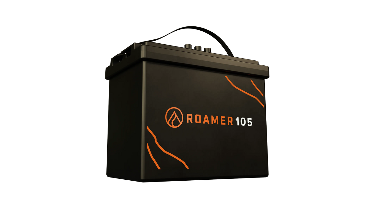 Roamer 105SMART5 MAX 12V 105Ah LiFePO4 lithium leisure battery