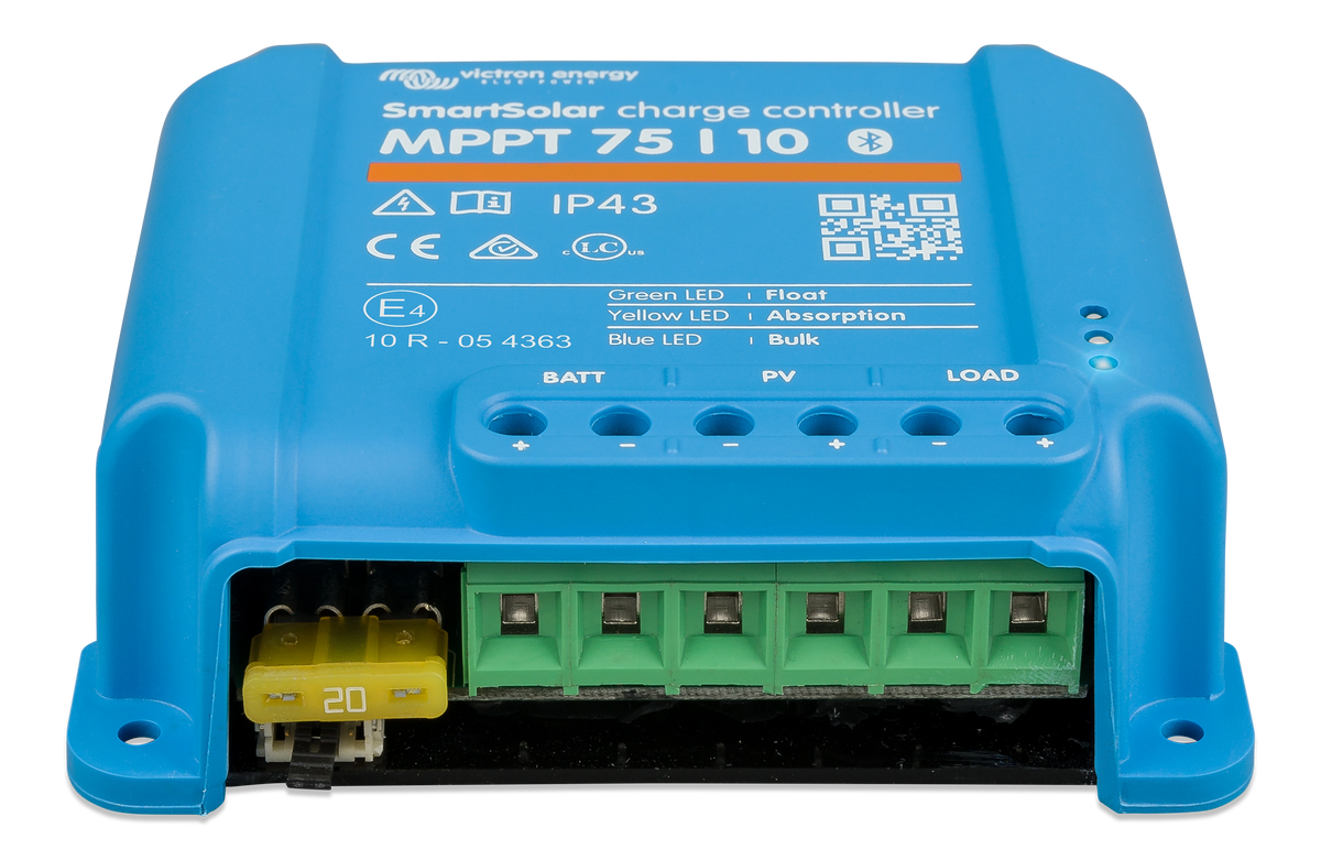 Victron SmartSolar MPPT 75/10, front