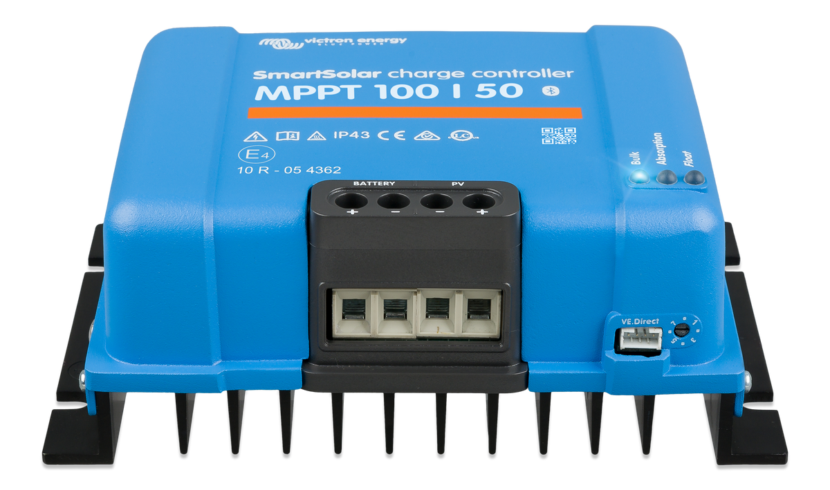 Victron SmartSolar MPPT 100/50, front