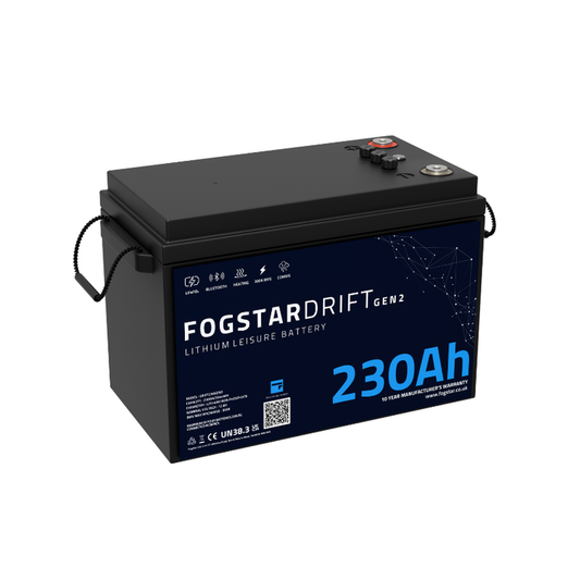 Fogstar Drift 12V 230Ah lithium leisure battery Gen2